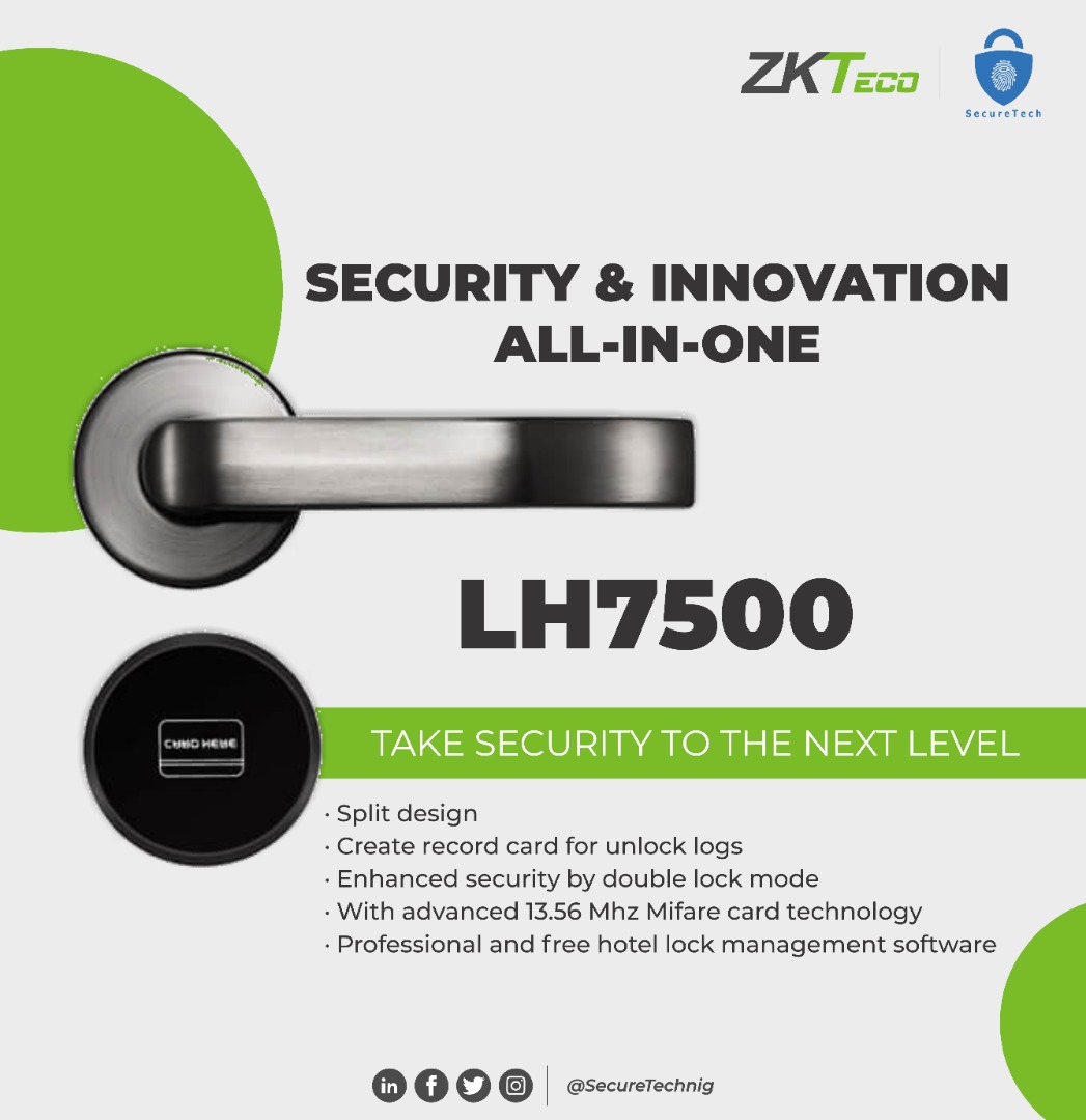 lh7500 smart hotel door lock